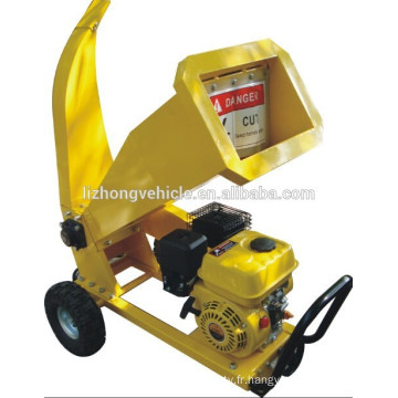 Bonne qualité bon marchée prix 50-100mm chipping déchiqueteuse à bois capacité, bois machine chipper, déchiqueteuse à bois pto